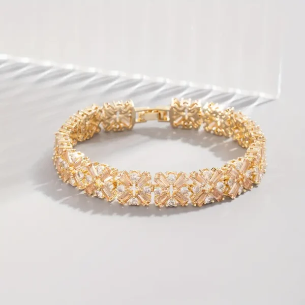 Trendy Zircon Gemstone Bracelets