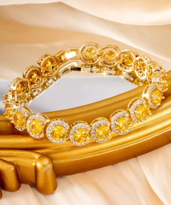 Trendy Shiny Cubic Zirconia CZ Bracelet