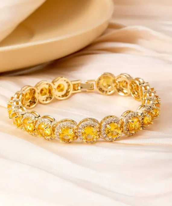 Trendy Shiny Cubic Zirconia CZ Bracelet