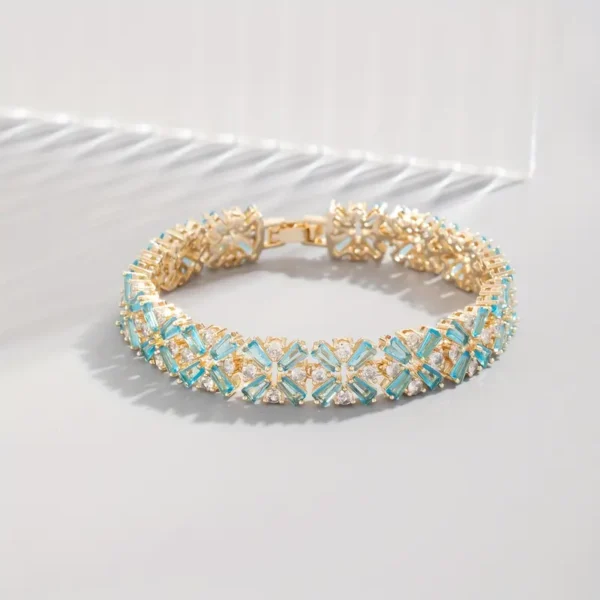 Trendy Zircon Gemstone Bracelets