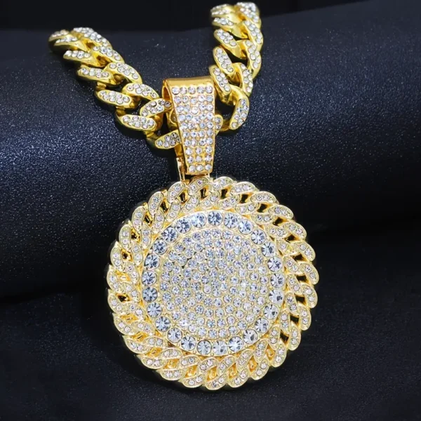 Hip Hop Iced Out Cuban Chain Pendant